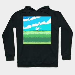 One bird beautifully flying Hoodie